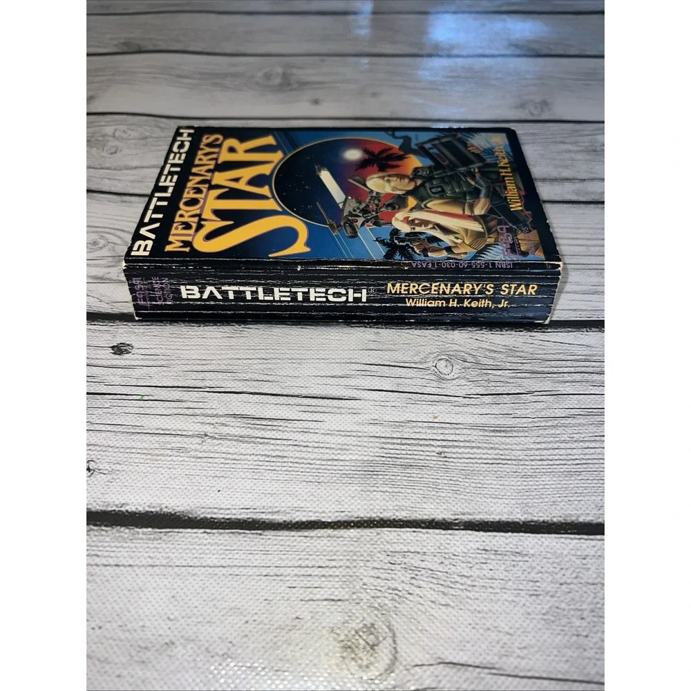 BATTLETECH MERCENARY'S STAR 1987 FASA PAPERBACK BOOK